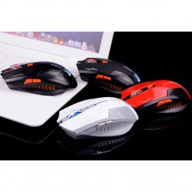 Azzor Mouse Gaming Wireless Rechargeable USB 2400 DPI 2.4G - Black - 5