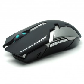 Geyes Gaming Mouse Wireless 1600 DPI - Black - 2