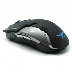 Geyes Gaming Mouse Wireless 1600 DPI - Black - 3