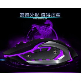 RAJFOO Gaming Mouse Laser - Model 4 - Black - 3