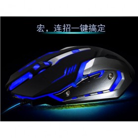 RAJFOO Gaming Mouse Laser - Model 4 - Black - 8