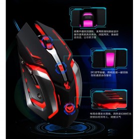 RAJFOO Gaming Mouse Laser - Model 4 - Black - 10