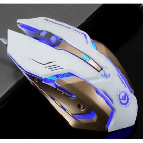 RAJFOO Gaming Mouse Laser - Model 4 - White - 1