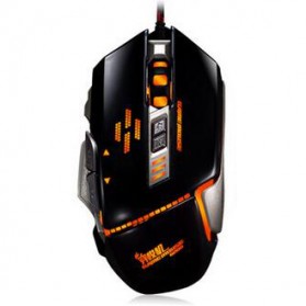 RAJFOO Gaming Mouse Laser - Model 5 - Black - 1