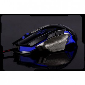 RAJFOO Gaming Mouse Laser - Model 5 - White - 2