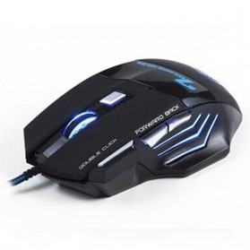iMice X7 Dark Knight Gaming Mouse RGB LED 5500DPI - Black - 3