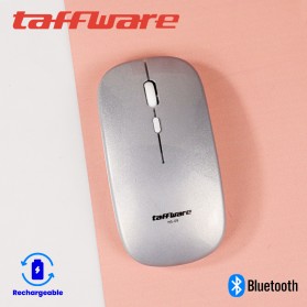 Taffware Mouse Wireless 2.4G Rechargeable - HS-09 - Silver