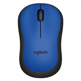 Logitech Silent Plus Wireless Mouse - M221 - Blue - 1