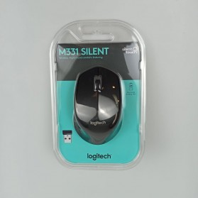 Logitech Silent Plus Wireless Mouse - M331 - Black - 10