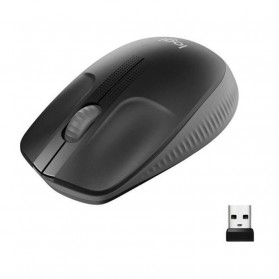 Logitech Full Size Wireless Mouse - M190 - Charcoal