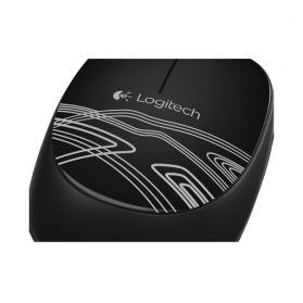 Logitech Wired Mouse - M105 - Black - 2