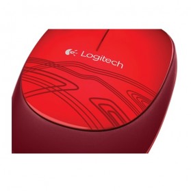 Logitech Wired Mouse - M105 - Red - 2
