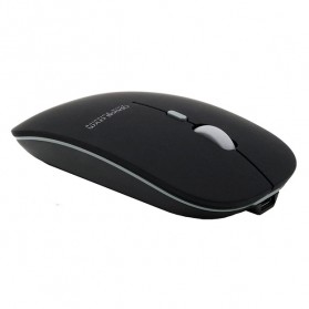 Wireless Mouse / Bluetooth Mouse - Azzor Super Slim Silent Optical Wireless Mouse 2.4GHz - N5 - Matte Black