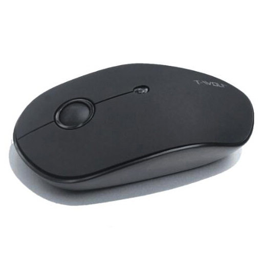 ... T-Wolf Silent Optical Wireless Mouse 2.4GHz - Q9 - Black - 1 ...