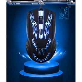 Leopard Mouse Gaming LED RGB 1200 DPI - 139 - Black - 4