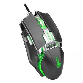 LDKAI Gaming Mouse RGB 7 Key 4800 DPI - GM70 - Black