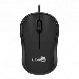 LDKAI Mouse Wired Optical - D1 - Black