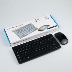Kimsnot Wireless Keyboard Mouse Combo 2.4G - JP106 - Black - 8