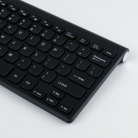 Kimsnot Wireless Keyboard Mouse Combo 2.4G - JP106 - Black - 4