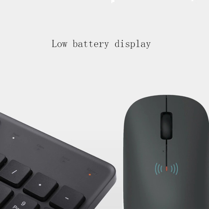 Xiaomi Wireless Keyboard Mouse Combo 2.4GHz WXJS01YM Black