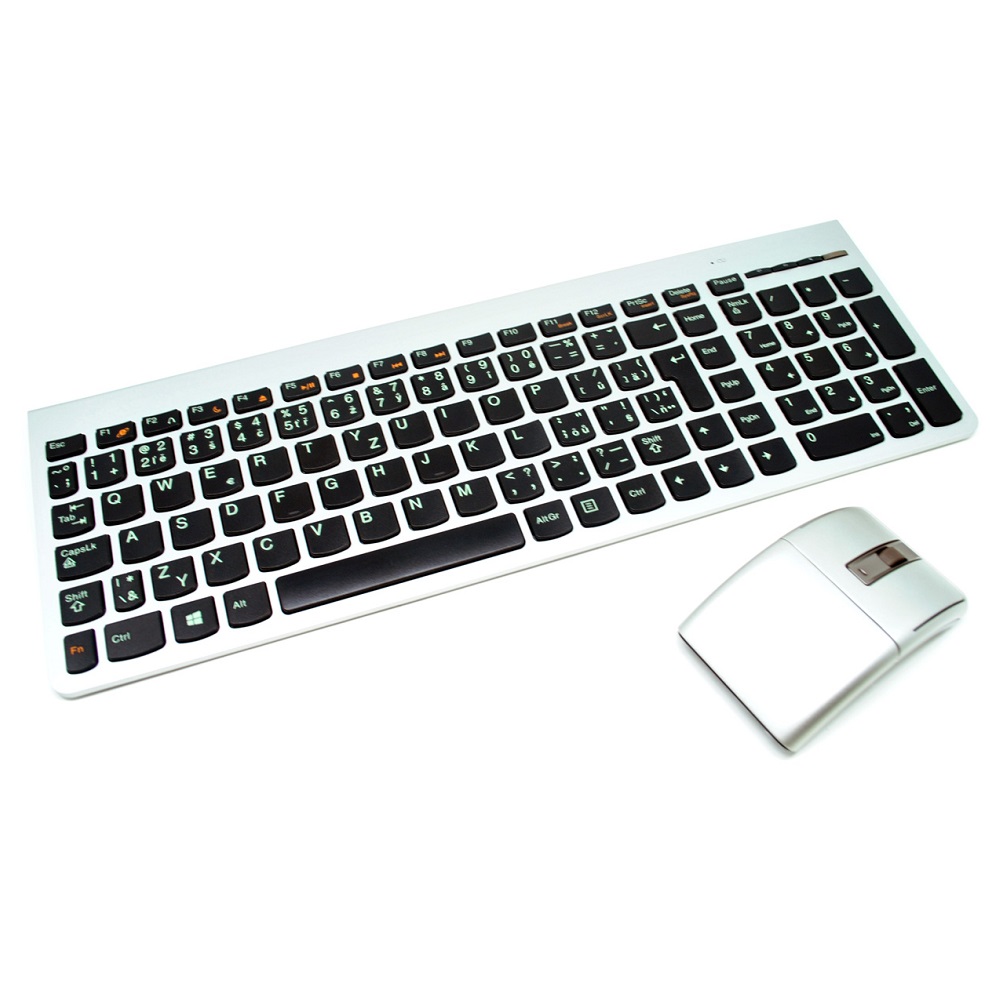 Lenovo Ultraslim Plus Wireless Keyboard and Mouse N70 Lang 