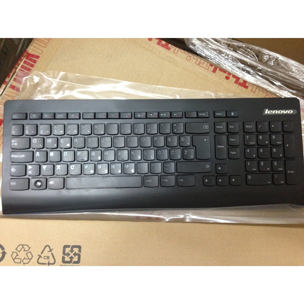 Lenovo Ultraslim Plus Wireless Keyboard and Mouse Lang 