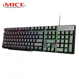 Laptop / Notebook - iMice Gaming Keyboard Professional RGB Backlit - AK-600 - Black