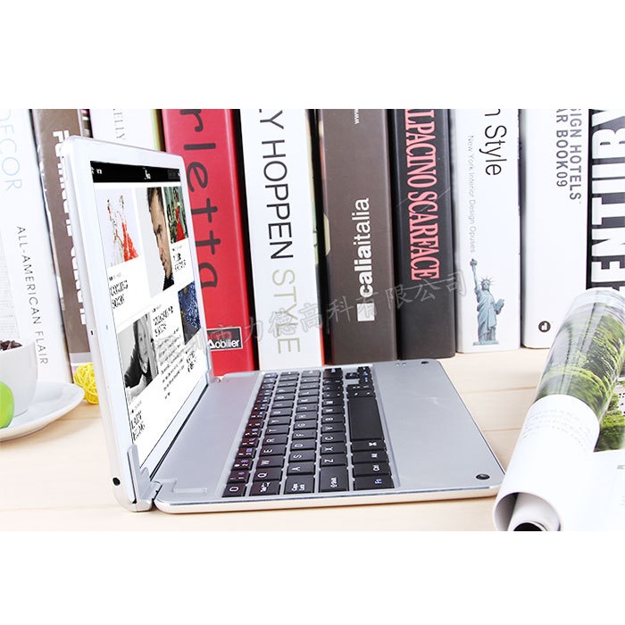 Bluetooth Keyboard for iPad Air 2 Silver