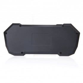 QQ Keyboard Bluetooth Mini dengan Touchpad & Mouse - Black - 5