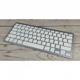 ROVTOP Keyboard Bluetooth Portable - BK3001 - Silver