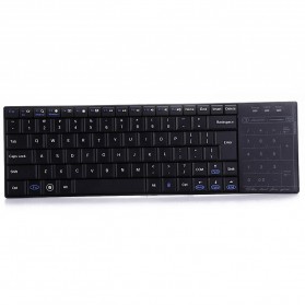 AVATTO Bluetooth Keyboard Dengan Mouse Pad & Touch Numpad - BT10 - Black - 6