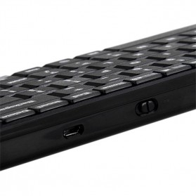 AVATTO Bluetooth Keyboard Dengan Mouse Pad & Touch Numpad - BT10 - Black - 9