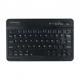Taffware Wireless Bluetooth Keyboard Rechargeable - KM78D - Black