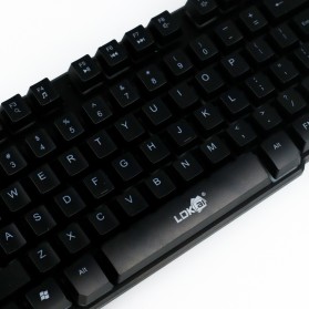 LDKAI Gaming Keyboard RGB LED Wired - R260 - Black - 3