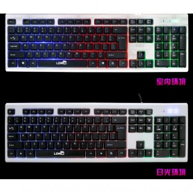 Lokai 833 Gaming Keyboard LED with Mouse - Black - 6
