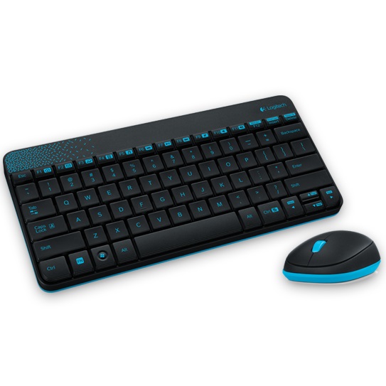 Logitech Keyboard and Mouse Wireless Combo MK240 Black