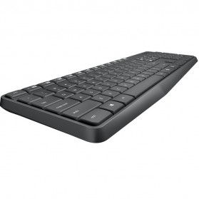 Logitech Wireless Keyboard with Mouse Combo - MK235 - Black - 4