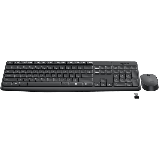 Gambar produk Logitech Wireless Keyboard with Mouse Combo - MK235