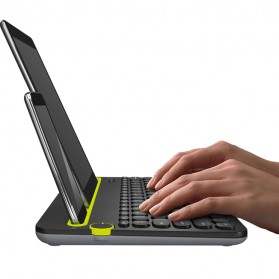Logitech Bluetooth Multi Device Keyboard - K480 - White - 2