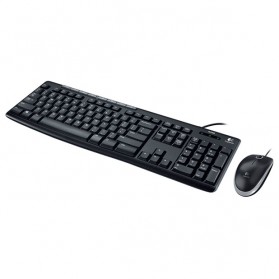 Logitech Media Combo Keyboard and Mouse - MK200 - Black - 3