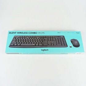 Logitech Silent Wireless Keyboard with Mouse Combo - MK295 - Black - 9
