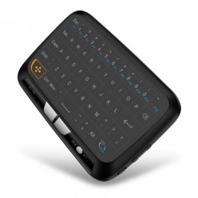 Jual Aksesoris Laptop dan Komputer - Alphun Air Mouse Touchpad Keyboard Wireless 2.4 GHz - H18 - Black