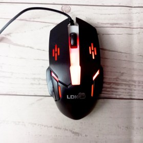 LDKAI Gaming Keyboard LED with Mouse - 829 - Black - 5