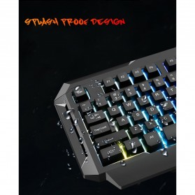 LDKAI Gaming Keyboard LED with Mouse - 829 - Black - 11