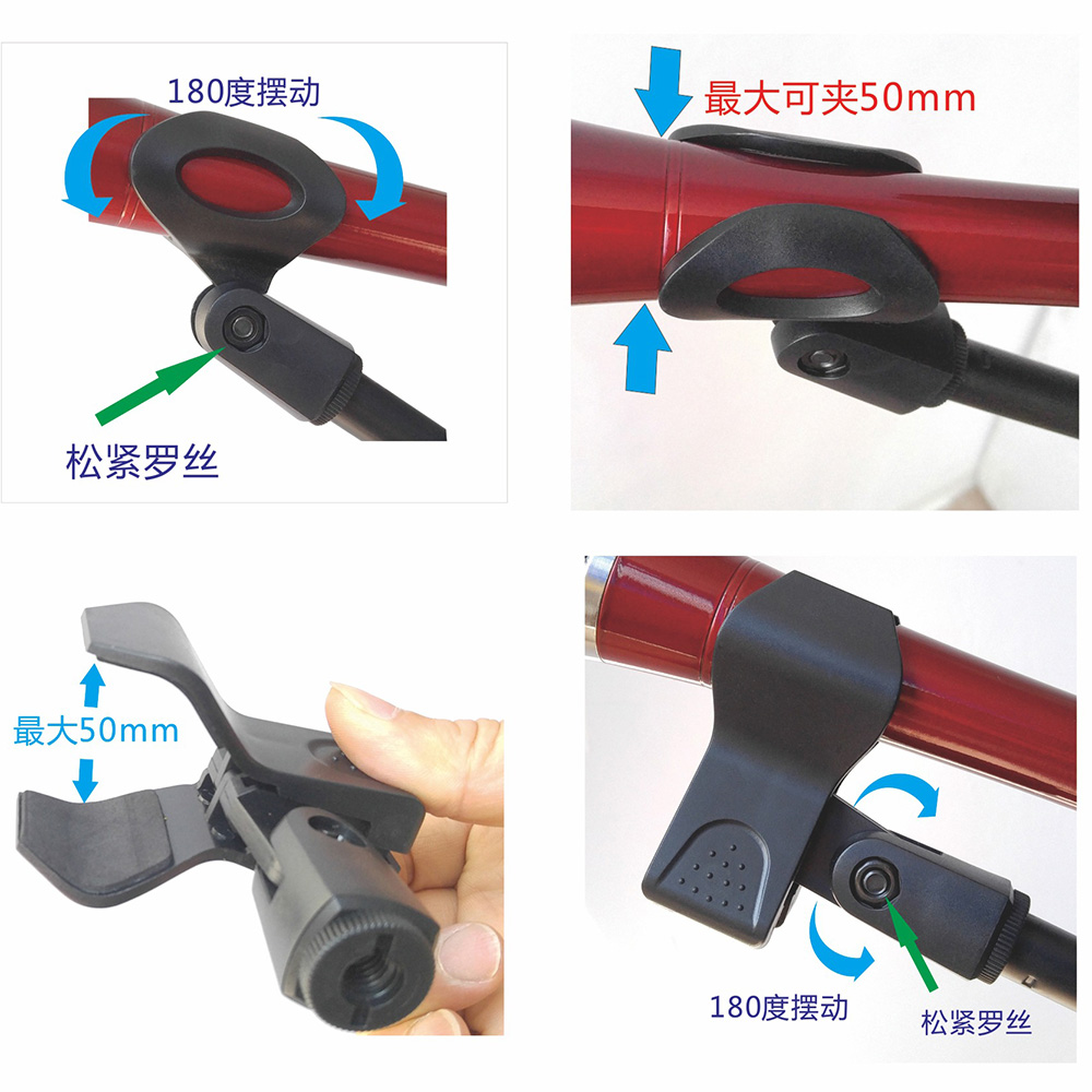 Gambar produk Microphone Standing Holder Tripod with Smartphone Holder & Ring Light - D02B
