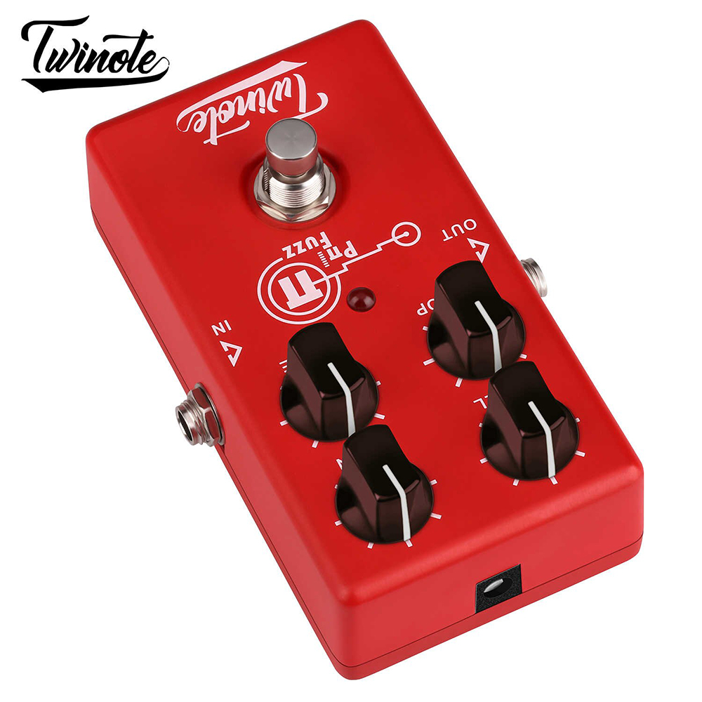 Twinote Pedal Efek Gitar Distorsi High Gain AS4 Red Twinote Pedal Efek Gitar Distorsi High Gain AS4 Red