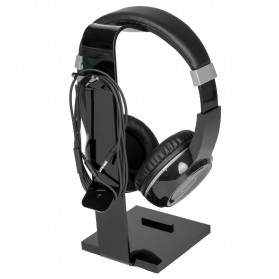 MOONBIFFY Universal Gaming Headphone Hanger - C098 - Black - 4