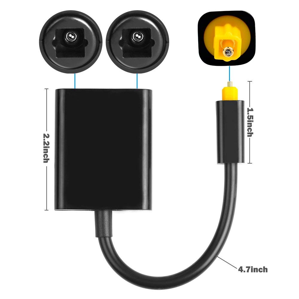 EMK Digital Audio Splitter Optical 