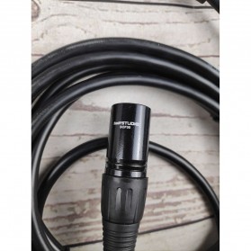 TaffSTUDIO Kabel XLR M/F OFC Microphone Karaoke Shielded 3 Meter - BOF30 - Black - 3