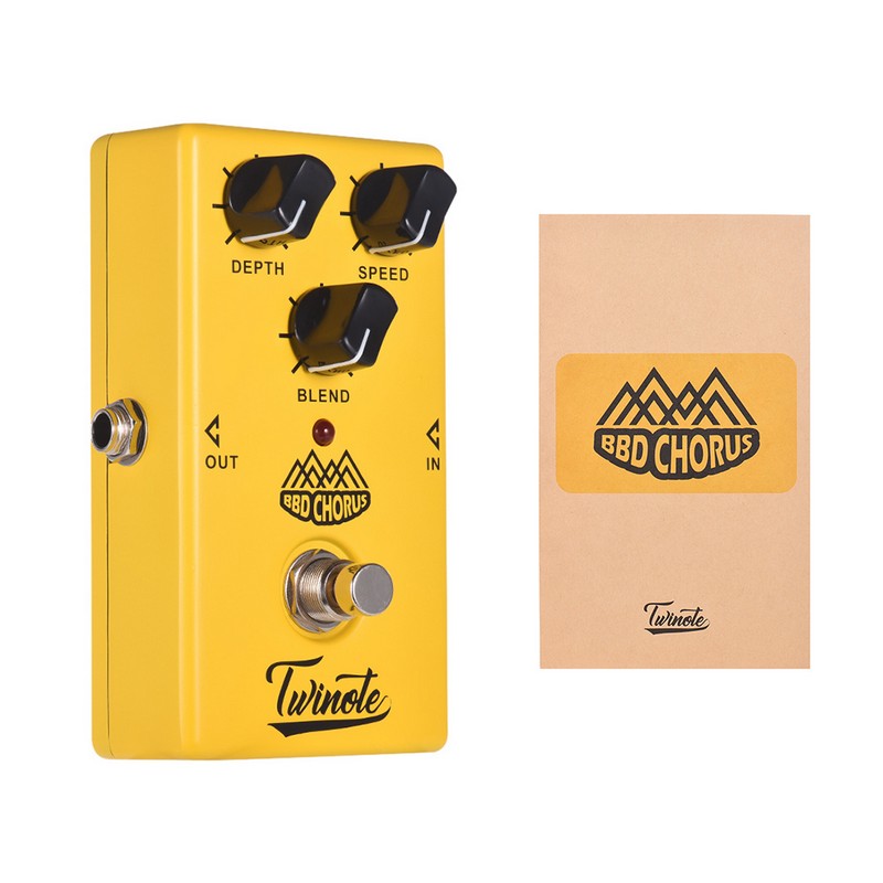Twinote BBD Chorus Pedal Efek Gitar Sound Effect Twinote BBD Chorus Pedal Efek Gitar Sound Effect